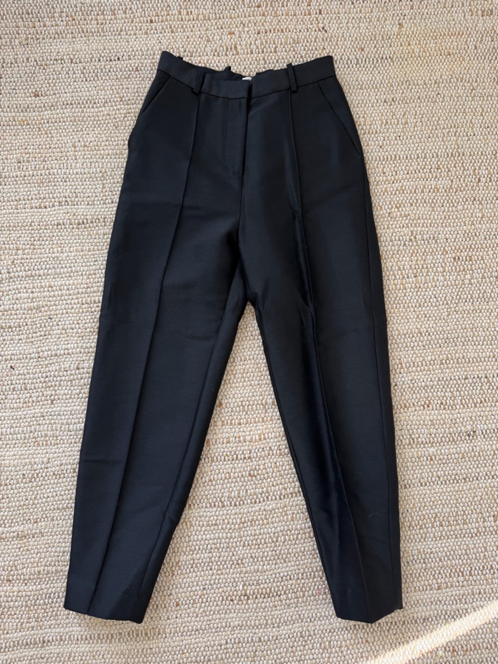 Toteme Black Bucket Bag with Interior Label